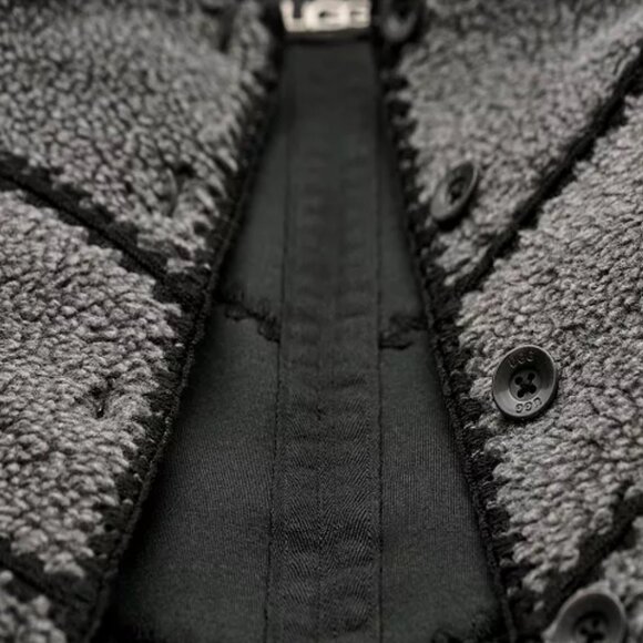 UGG® UGG Women's Ellison Fluff Shell Jacket Size Small - Picture 5 of 7